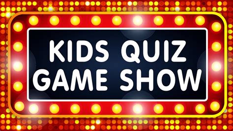 Quiz Kids: Un Quiz Show Révolutionnaire avec des Prodiges de la Connaissance!